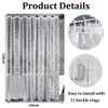 Shower Curtains Mould Proof Resistant, PEVA Waterproof Heavy Duty Bathroom