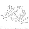 Rexka 10pcs Fender Liner Screws for Nissan Infiniti 01454-N5061 Cube