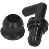 PCV CCV Vent Valve Elbow & Grommet Set compatible With