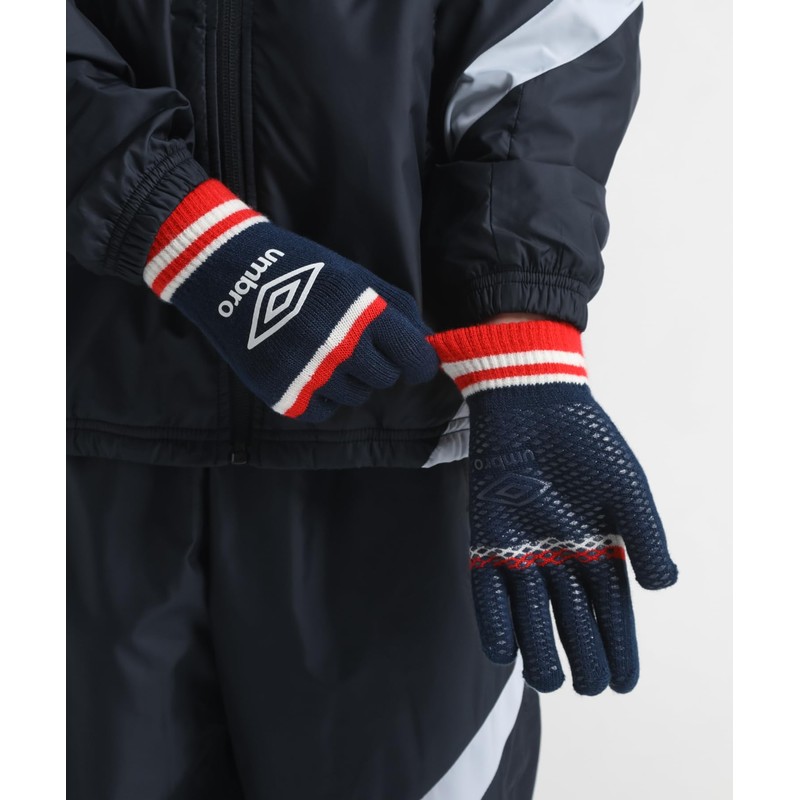 Umbro Gloves, Junior Knit Gloves, Soccer, Futsal, Moving, Running, Kids,