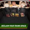 DRIVE - Back Seat Trunk Organizer, Space Saving Hanging Car