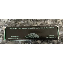 Vincent Longo Wet Pearl Lipstick 50190 SPF 20 Sugar Mauve New In Box