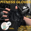Meteor Advanced Exercise Gloves for Men & Women: Ventilated, Full