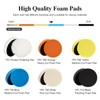 Autolock 3" Buffing Polishing Pads, 6Pcs 3.5 Inch 85mm Face