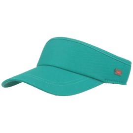 Balke Sun shield visor with Velcro fastener for men and women, petrol, One Size Fits All