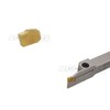 Accusize Industrial Tools 1/2'' Heavy Duty Indexable Grooving/Cut-Off Holder, Nickel