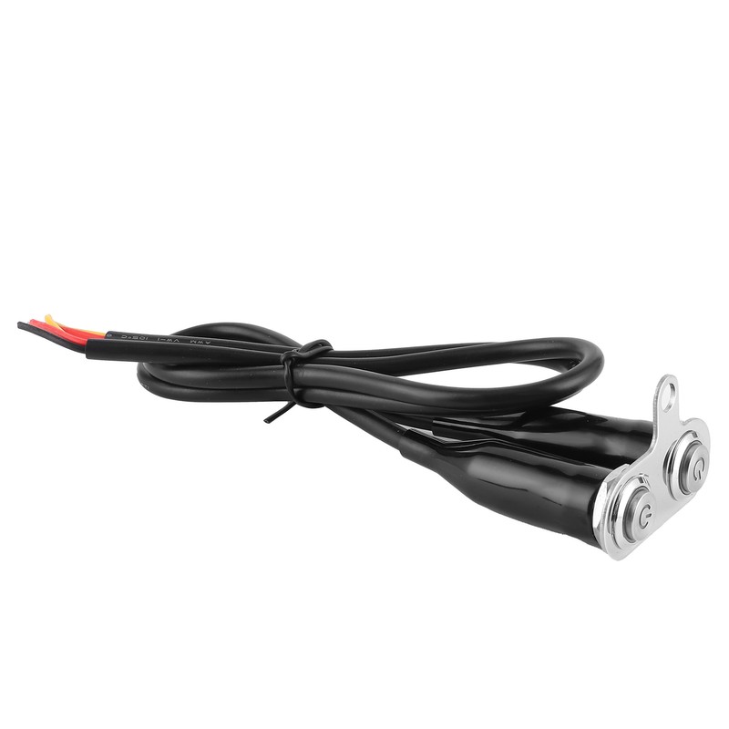 12V Stainless Steel Motorcycle Handlebar Switch LED Modification Bracket Control
