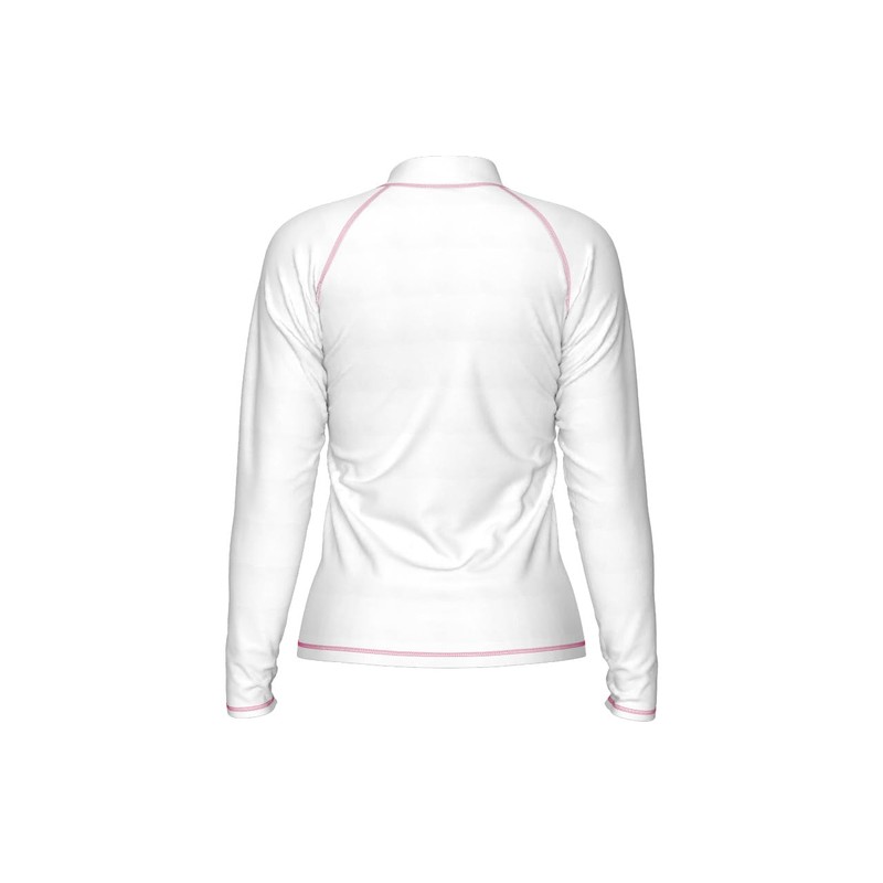 ARENA Women's Vest L/S Graphic Rash Guard Shirt, White