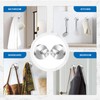 Suction Cup Hooks for Wreaths Holder Hanger on Glass Window