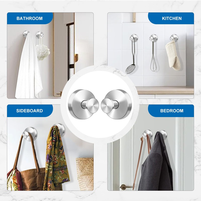 Suction Cup Hooks for Wreaths Holder Hanger on Glass Window