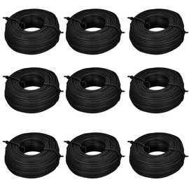 VIRTIONZ Rebar Tie Wire Reel 16 Gauge | Approx. 330 ft Length Roll | Great for Securing Rebar| Black Annealed Industrial Grade Steel (9)