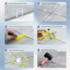 Eunice Tile Leveling System with Plier - 1200 Leveling Clips