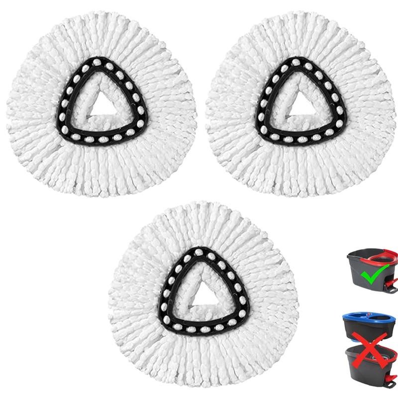 Spin Mop Replacements Head Compatible with Ocedar EasyWring 1-Tank System,Microfiber