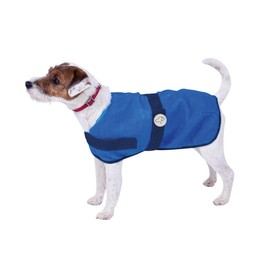 Blue Dog Cooling Coat – Hand Washable Lightweight, Soft & Comfortable Pet Jacket with Fastenings, Perfect for Preventing Overheating in Hot Summer Weather – Size Large, 40cm
