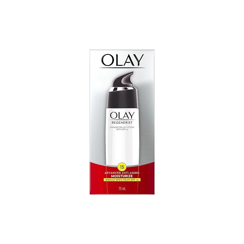 Olay Regenerist Loción Regeneradora Unisex Filtro Solar Amplio Espectro Spf15