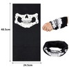 WOVTE Face Mask, Bandana, Festival Cover, Survival Game Mask, Windproof,