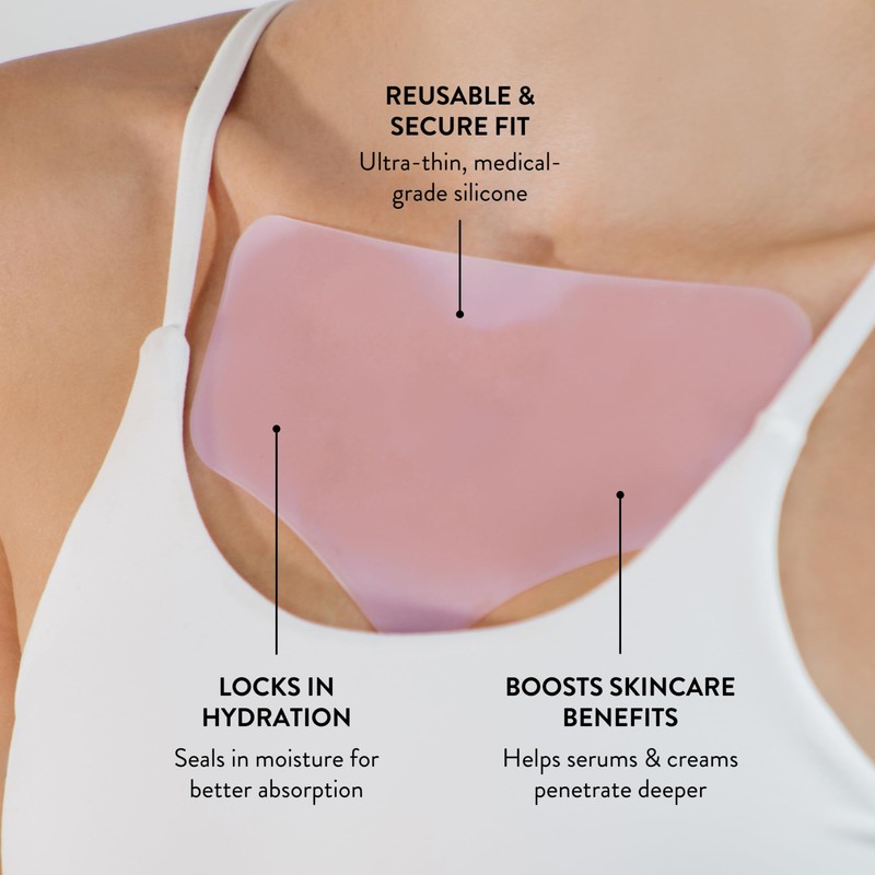 Nurse Jamie Skin Perfecting Silicone Neck Wrap – Reusable Anti-Aging