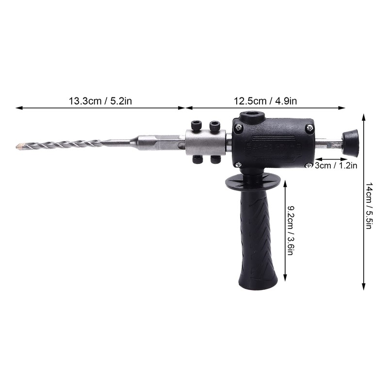Orenic Electric Hammer Converter: Ergonomic Handle, Fast Change Bit Attachment,