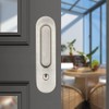 Hoconnie Pocket Door Handle with Key Sliding Door Lock Keyed