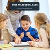 Legal Pads 8.5 x 14, White Note Pads Paper 8-1/2