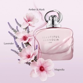 Estée Lauder Beautiful Magnolia L'Eau Eau de Toilette Spray with Notes of Lavender, Magnolia, Rose & Amber | Women's Perfume, 3.4 fl oz.