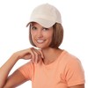 Henry Margu (Shorty Hat Beige) - Synthetic Baseball Cap Wig