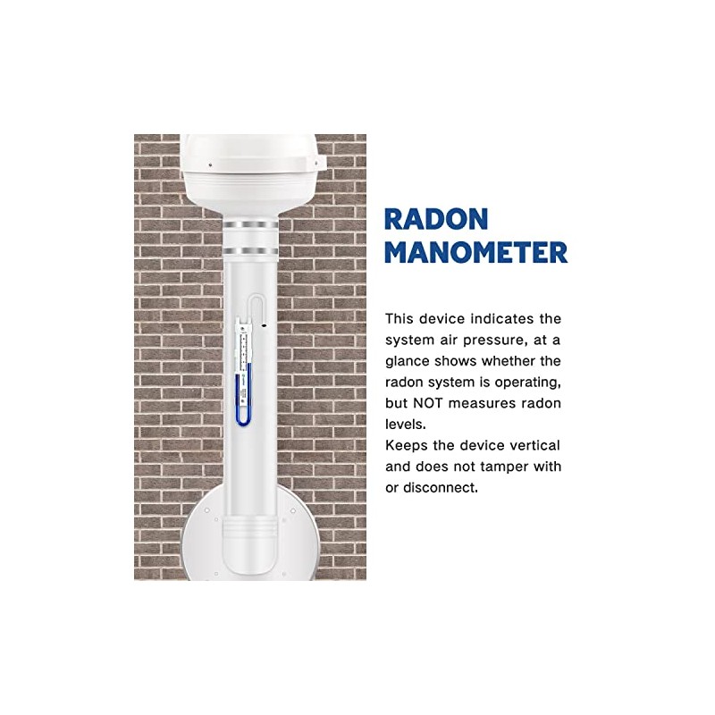 XYF Air Easy Read Manometer | U-Tube Air Pressure Indicator