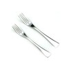 JASHII 18/10 Stainless Steel 20 Piece Mirror Polished Silver Flatware