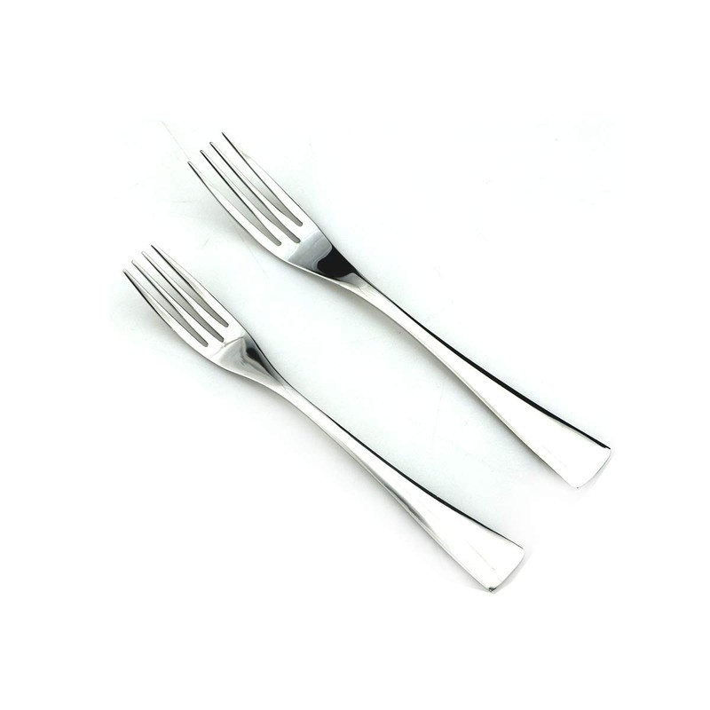 JASHII 18/10 Stainless Steel 20 Piece Mirror Polished Silver Flatware