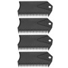 eMagTech 4PCS Surfboard Wax Comb with Fin Key Plastic Surf