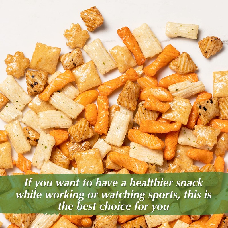 NUTS U.S. - Oriental Rice Crackers | No Artificial Colors