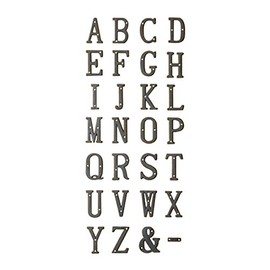Iron Alphabet I 62381