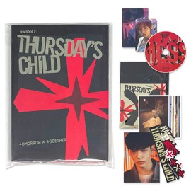 TXT - [MINISODE 2 : Thursday's Child] (MESS Ver.) Photo Book + CD + Lyric Card Set + Photo Card + Stickers + Post Card + Lenticular Card + LOGO Paper Toy + Poster