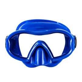 Mares Aquazone Combo Blenny, Combo Consisting of Mask and Snorkel Children - 4/7 Years, Blue/Blue