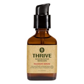 Thrive Natural Care Suero de bakuchiol natural para la cara, alternativa más saludable al retinol que incluye ácido hialurónico, suero facial que aumenta el colágeno para una piel más brillante y firme, vegano, fabricado en Estados Unidos