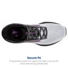 Brooks Women’s Launch GTS 10 Supportive Running Shoe - Black/White/Violet