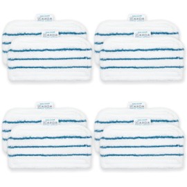 BIHARNT 8 Pack SMP20 Washable Steam Mop Pads Compatible with Black+Decker Steam Mop SM1600, SM1610, SM1620, HSM13E1, HSMC1300FX, HSMC1321, HSMC1361SG