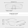 Gafas De Sol Cuadradas Polarizadas Kingseven Para Hombre