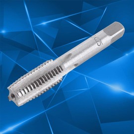 Tapping Tool Set, Bearing Steel Hand Tap with Straight Slot, 7 Pieces, Hand Tap, Metric Tap, Steel Tap M3, M4, M5, M6, M8, M10, M12