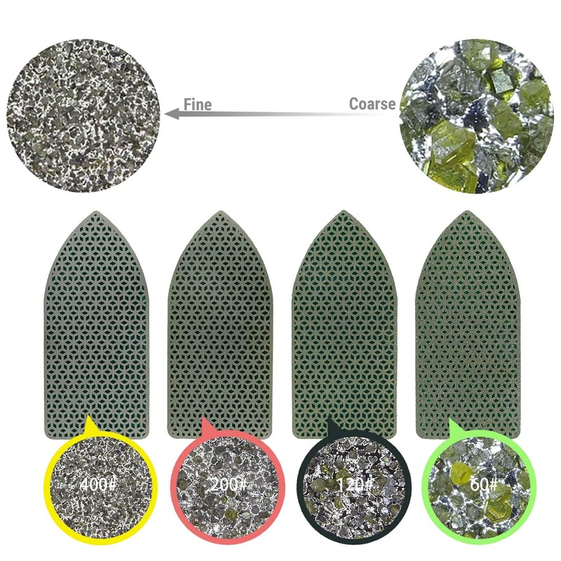 NBB Diamond Hand Sanding Pad for Grinding or Polishing Diamond