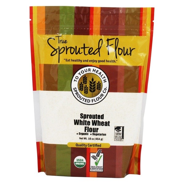 TO YOUR HEALTH SPROUTED FLOUR Organic Sprouted White Wheat Flour, 16 OZ