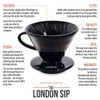 The London Sip Ceramic Coffee Dripper Pour Over Ceramic Coffee