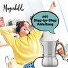 Morgenheld Flow Espresso Maker Stainless Steel with Reducing Strainer -