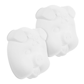 WOONEKY Diy Paintable Masquerade Masks Blank Animal Masks for Kids Party Bulk Pack