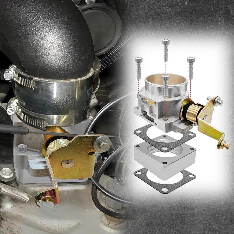 1724 62mm Throttle Body for High Flow Power Plus Series