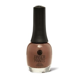 FingerPaints Draw A Crowd Nail Color, Brown Nail Polish, .5 Oz