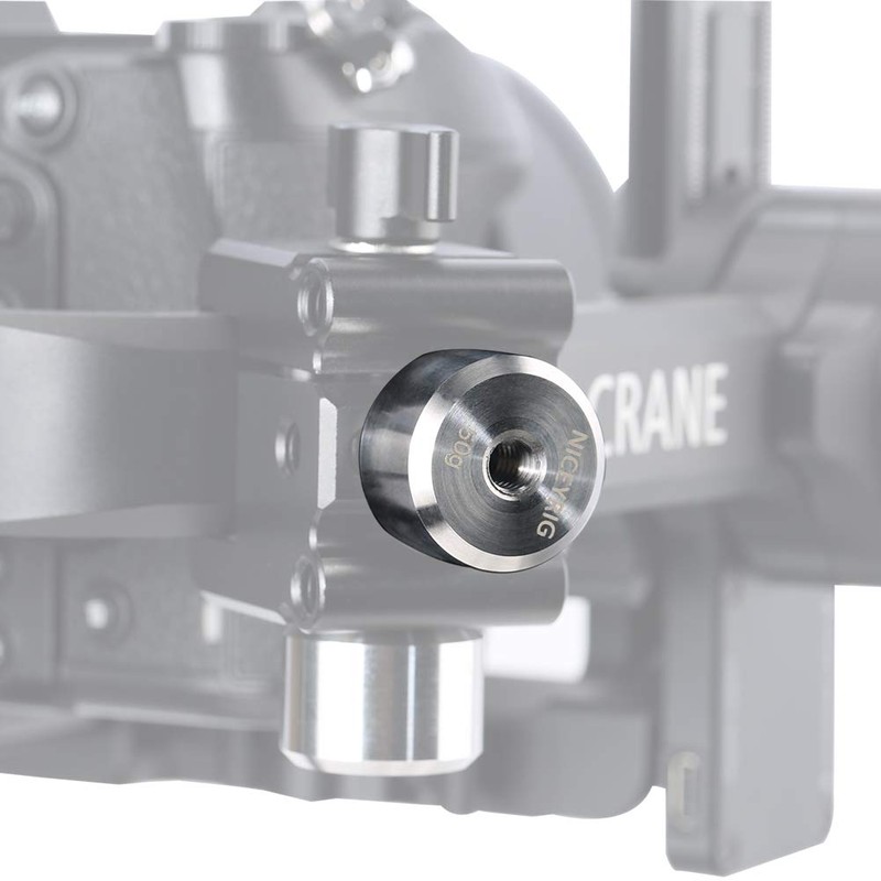 NICEYRIG Removable Counterweight 50g Compatible with DJI Ronin S/Ronin SC