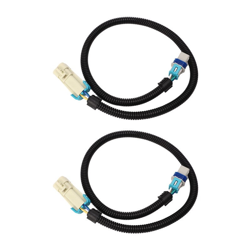 2Pcs 24in O2 Sensor Header Extension Wire Harness Replacement for