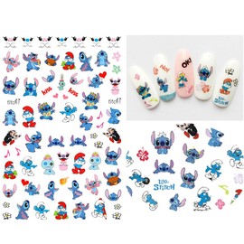 8pcs Cute Nail Art Stickers 3D Cartoon Nail Decals Self-Adhesive DIY Nail Design Supplies Party Favors for Kids Girls Women Nail Art Decoration Manicure Gifts Nail Charms Accessories