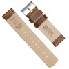 BARTON WATCH BANDS Quick Release Top Grain Leather Watch Band